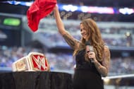 Lita unveils Raw Womens Championship at WrestleMania 32