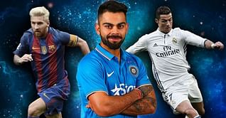Virat Kohli reveals his pick for greatest footballer of all time