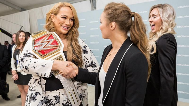 Nia Jax challenged and Ronda Rousey accepted