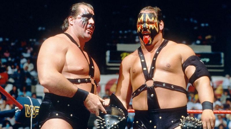 Ax and Smash had a lengthy run as WWE tag team champions.