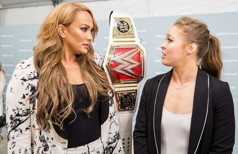 Nia Jax laid down the challenge to Ronda Rousey last month 