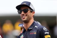 Daniel Ricciardo of Australia and Aston Martin Red Bull...