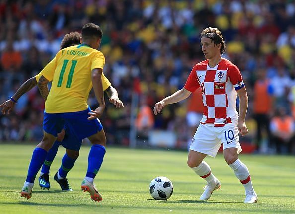2018 International Football Friendly Brazil v Croatia Jun 3rd
