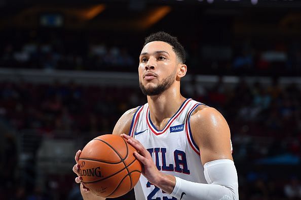 76ers' Ben Simmons flirts with triple-double in playoff debut