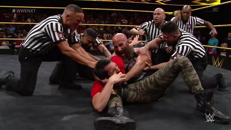 Gargano and Ciampa showed us just how intense they can be!