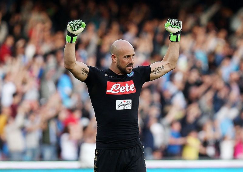 Reina has played in the Premier League, La Liga, Bundesliga and Serie A