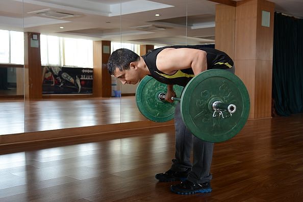 Fitness Expert Deckline Leitao Demonstrating Exercises