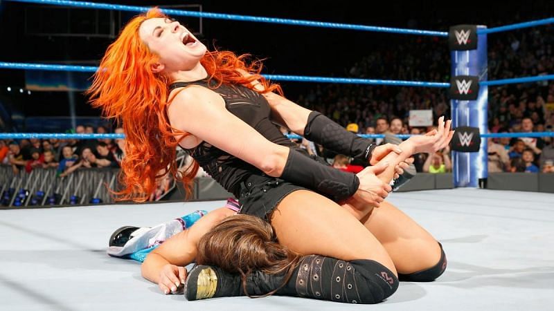 Becky lynch is never not ready for a fight.