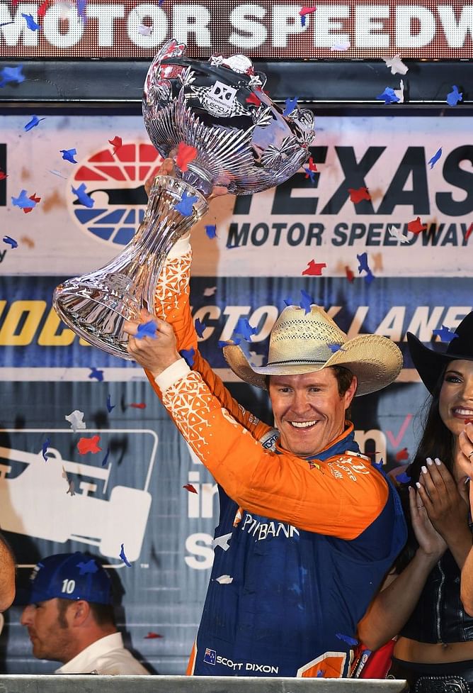Scott Dixon leads last 119 laps for IndyCar win at Texas