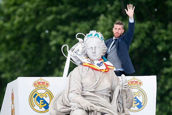 Real Madrid celebrate 13th European Cup crown with fans