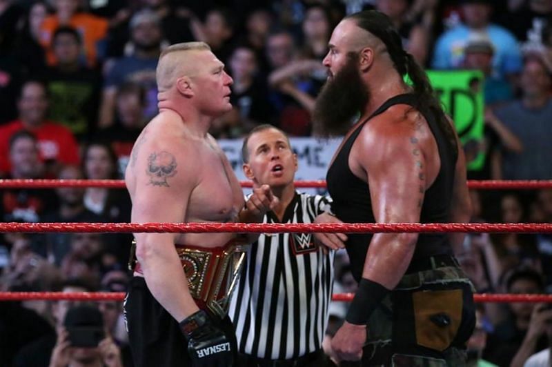 Image result for braun and lesnar