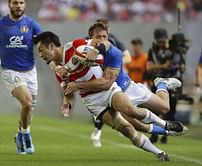 Italy beats Japan 25-22 in 2nd test to level series