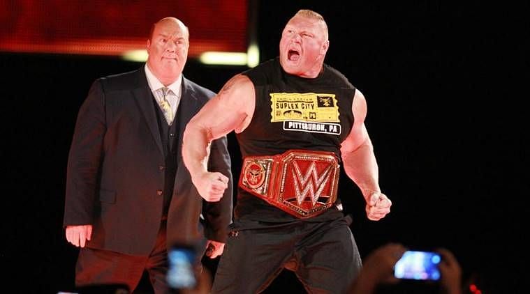 Paul Heyman was jubilant after Lesnar&#039;s record-breaking performance!