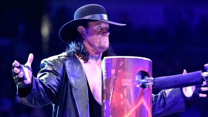 The Undertaker shared the stage with a certain Rockstar last night 