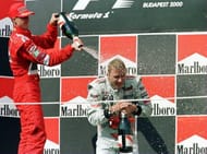 Mika Hakkinen and Michael Schumacher