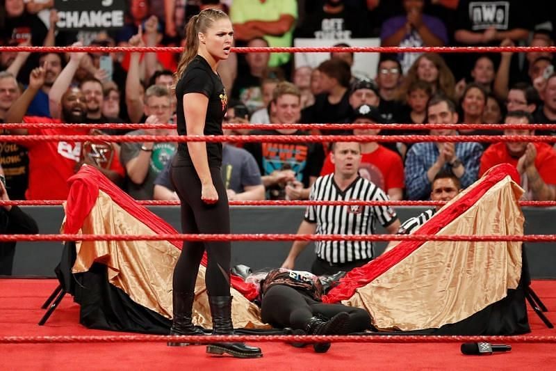 Ronda Rousey Raw June 18th