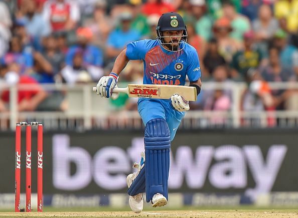 Virat Kohli is on the verge of achieving the milestone of 2000 T20I runs