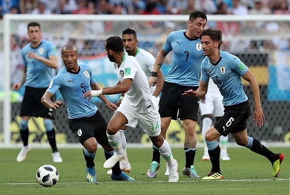 2018 FIFA World Cup Group Stage: Uruguay vs Saudi Arabia