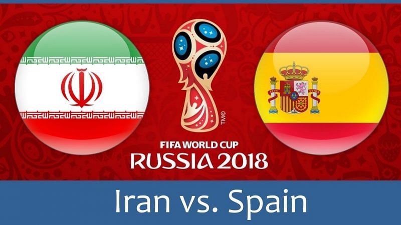 Spain meet Iran in a must-win game.