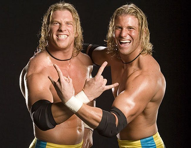 Curt Hawkins and Zach Ryder were billed as brothers when they first debuted on Smackdown.