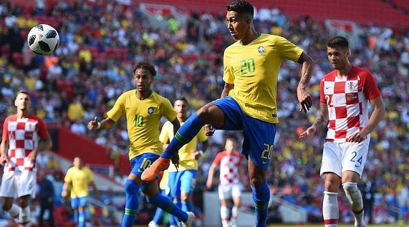 Brazil beat Croatia in their first warm-up game 