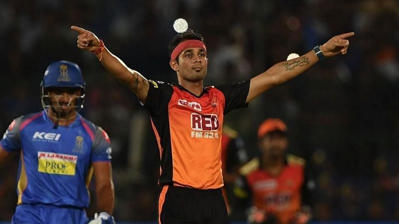 Sunrisers Hyderabad pacer Siddarth Kaul (R) has been named in India&Atilde;&cent;&Acirc;&Acirc;s T20 and ODI sides for the England and Ireland series.