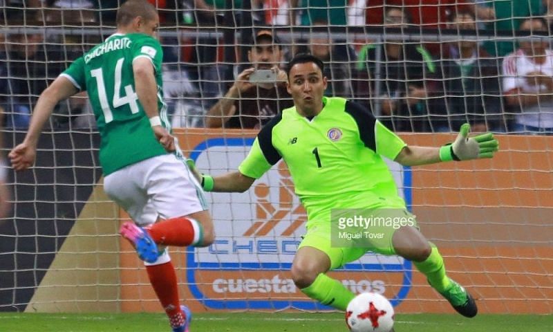 Chicharito and Navas