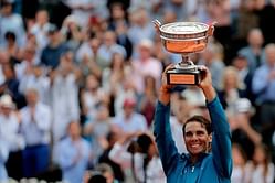 Rafael Nadal becomes the second player to win 11 titles at any Grand Slam tournament