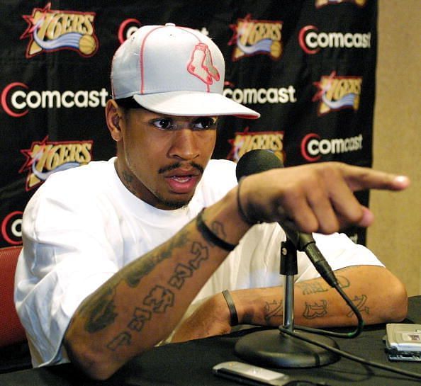 Philadelphia 76ers Allen Iverson addresses reporte