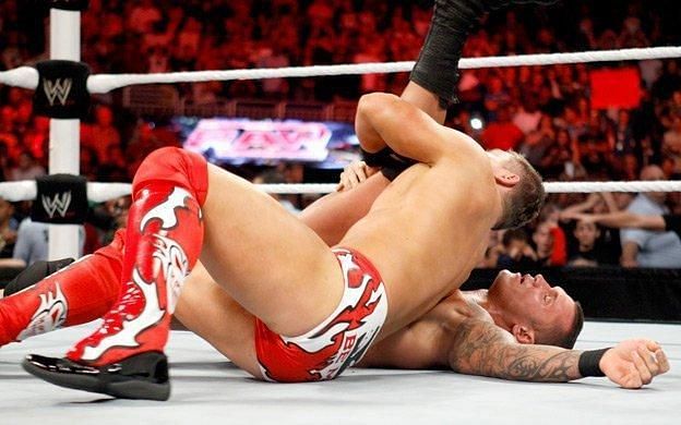 The Miz pinned Randy Orton to become the WWE Champion