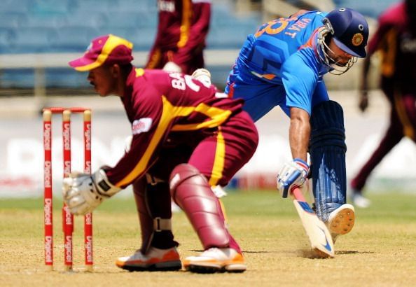 West Indies wicketkeeper Carlton Baugh (