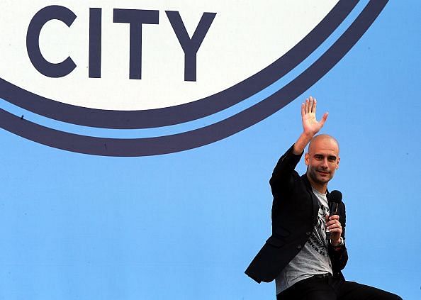 Manchester City unveil Pep Guardiola as new Manager