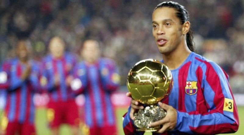 Ronaldinho also won the Ballon d'Or while playing for Barcelona