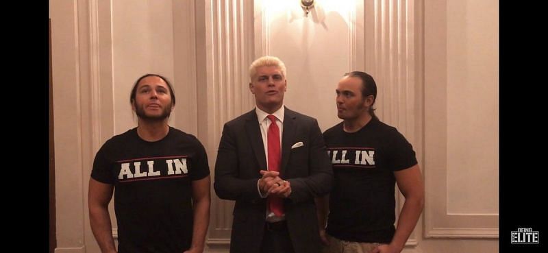 Cody with The Young Bucks