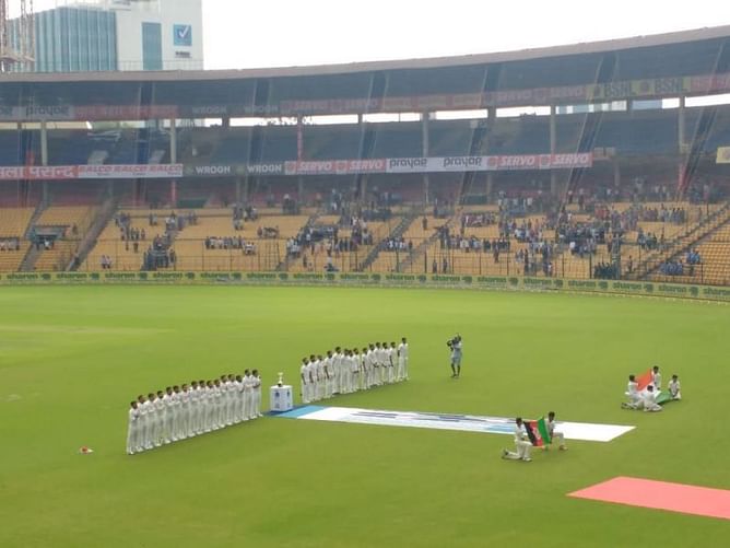 India vs Afghanistan: Emotions at the Chinnaswamy in pictures