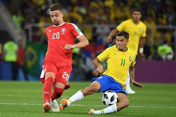 Coutinho dictated terms in midfield for Brazil yet again