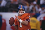 John Elway At Super Bowl XXII