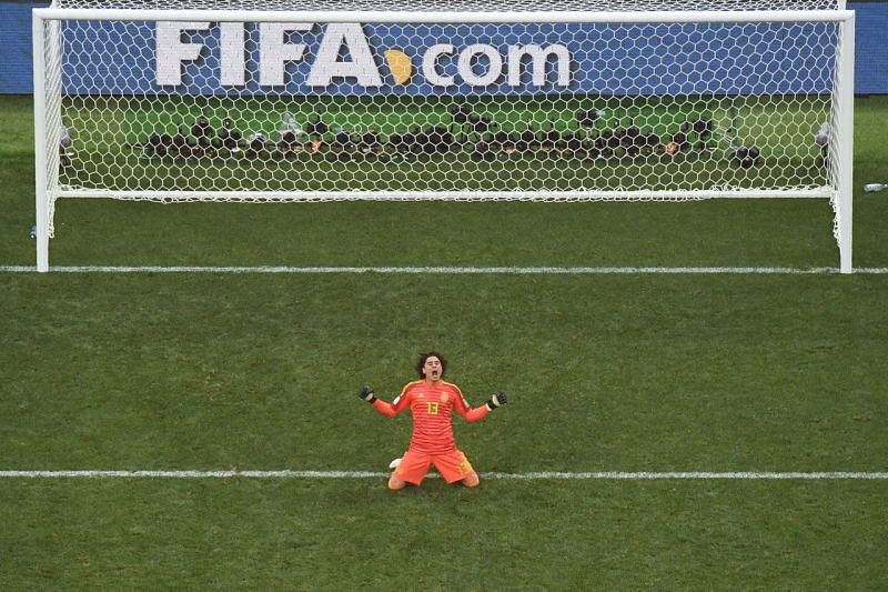 Mexico&#039;s hero Ochoa after an amazing performance against Germnay