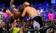 Orton's post-match beat-down of Christian