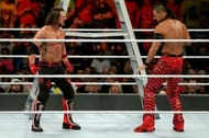 AJ Styles and Shinsuke Nakamura collide in a Last Man Standing match