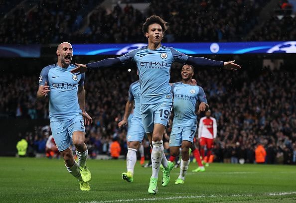 Manchester City FC v AS Monaco - UEFA Champions League Round of 16: First Leg