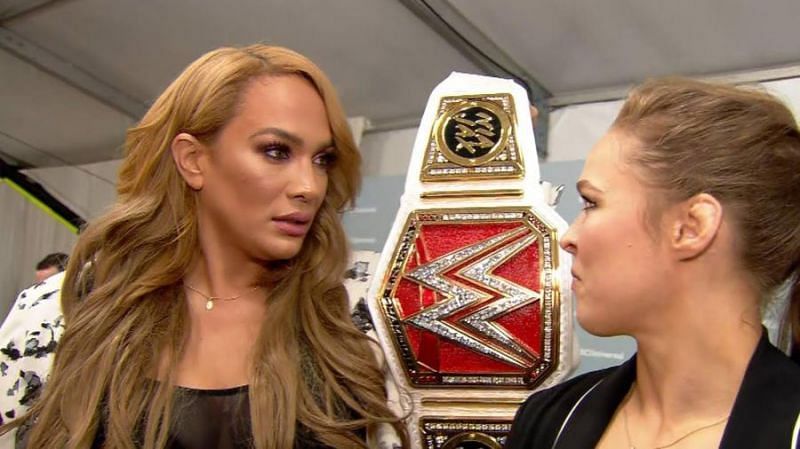 Nia Jax vs. Ronda Rousey