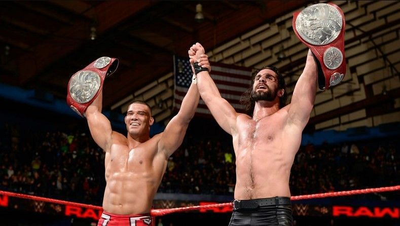 Jason Jordan was the RAW Tag Team Champion with Seth Rollins before his injury