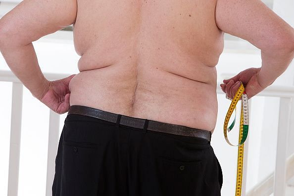 Obesity man senior, Photo Illustration