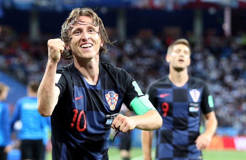 Modric is an early contender for the Golden Ball award