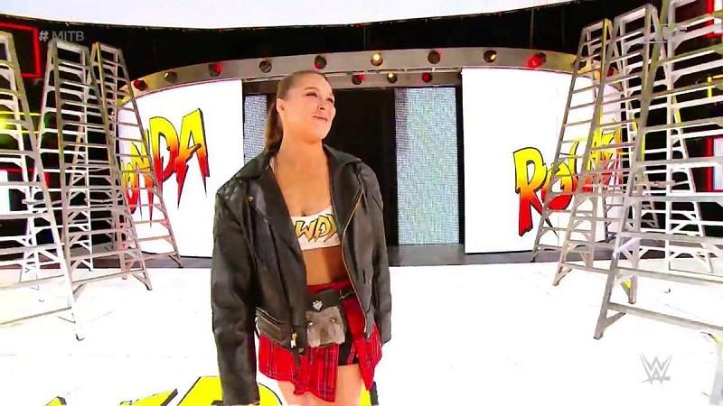 Rousey made quite the impact in her singles match debut 