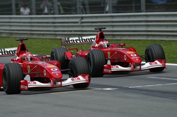 Rubens making way for Michael Schumacher