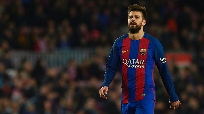 Pique and Ronaldo went from teammates to playing for arch rivals in the space of a year