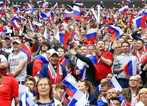 Football: Scenes from World Cup