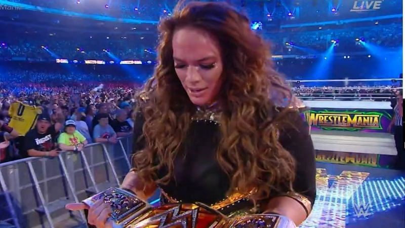 Nia Jax was unaware that she was winning the Women&#039;s Championship at WrestleMania 